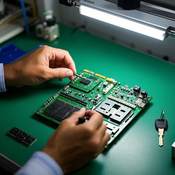Clone bo mạch chủ Tay chìa khóa PCBA lắp ráp